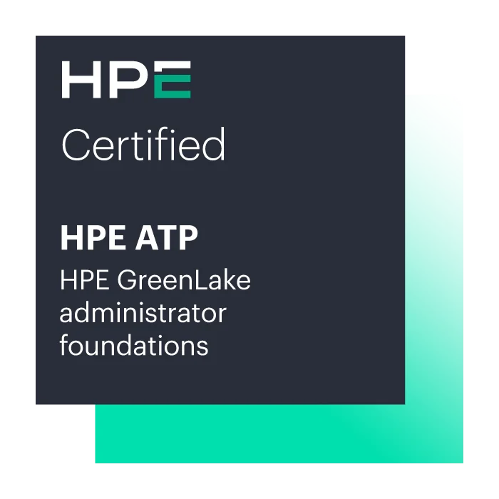 HPE ATP – GreenLake administrator foundations